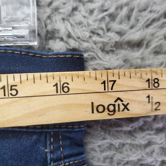 Curve Appeal Jeans Womens Size 10 Blue Curvy Fit Stretch Denim - Picture 6 of 12